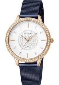 Zegarek Strand S711LXVIML Granatowy zegarek Damski Strand. Kolor: niebieski #1