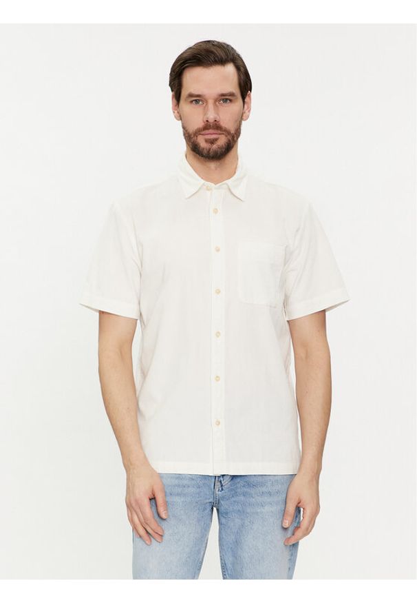 Selected Homme Koszula 16088352 Biały Relaxed Fit. Kolor: biały. Materiał: bawełna