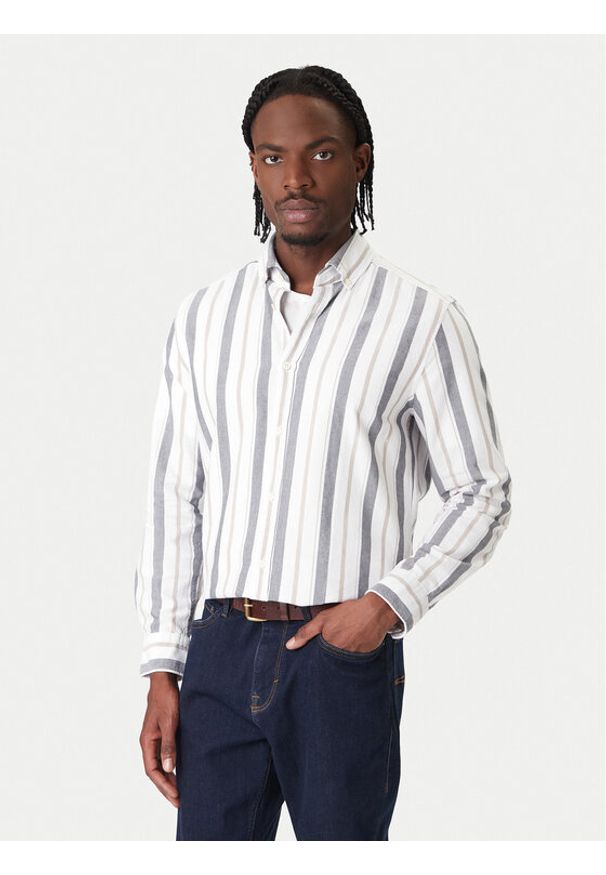 JOOP! Jeans Koszula Heli 30101506 Kolorowy Regular Fit. Materiał: bawełna. Wzór: kolorowy