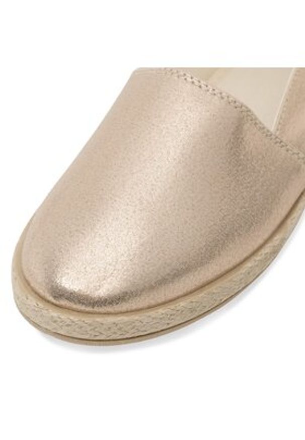 Jenny Fairy Espadryle KAYLA WSK1609-05 Złoty. Kolor: złoty. Materiał: materiał
