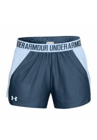Spodenki sportowe damskie Under Armour New Play Short. Kolor: niebieski. Sport: fitness