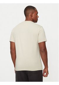 Calvin Klein T-Shirt K10K113802 Beżowy Regular Fit. Kolor: beżowy. Materiał: bawełna