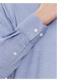 TOMMY HILFIGER - Tommy Hilfiger Koszula Cl Stretch Dobby Sf Shirt MW0MW33821 Niebieski Slim Fit. Kolor: niebieski. Materiał: bawełna #3