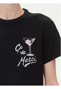 Hugo - HUGO T-Shirt Destrel_2 50544897 Czarny Loose Fit. Kolor: czarny. Materiał: bawełna