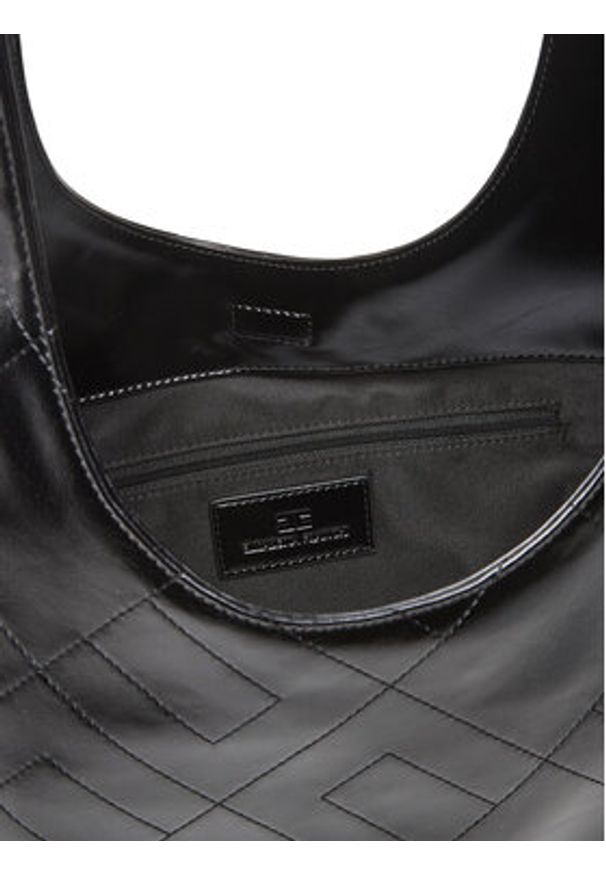 Elisabetta Franchi Torebka BS-80A-52E2-V390 Czarny. Kolor: czarny. Materiał: skórzane