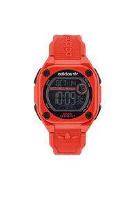 adidas Originals Zegarek City Tech Two Watch AOST23063 Czerwony. Kolor: czerwony #1
