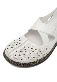 Rieker Półbuty CEO-46352-80 Biały. Kolor: biały. Materiał: skóra #2