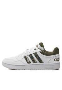 Adidas - adidas Sneakersy Hoops 3.0 Low Classic Vintage ID1113 Biały. Kolor: biały. Materiał: skóra #3