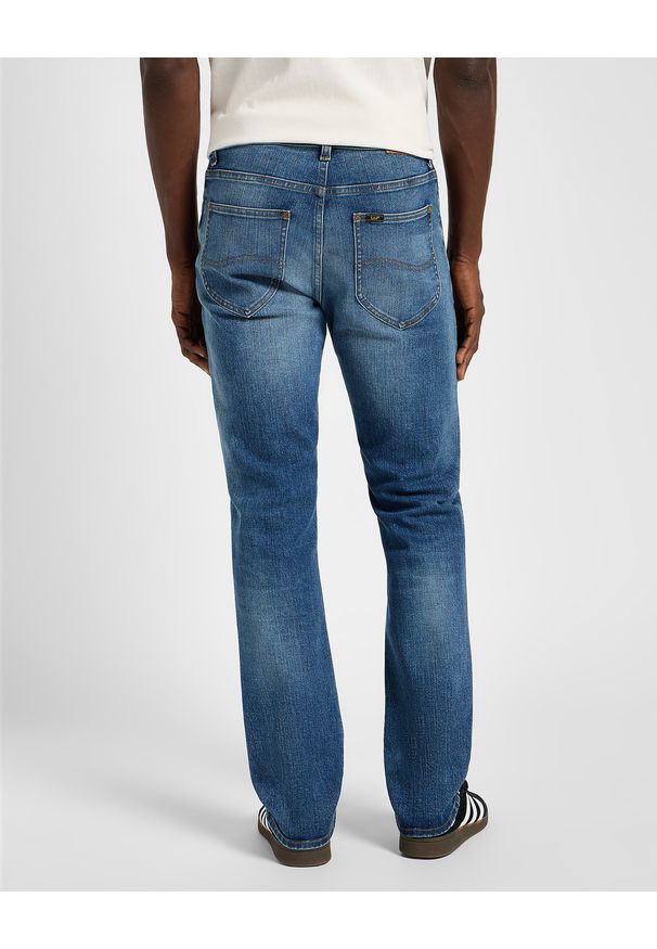 Lee - LEE MĘSKIE SPODNIE JEANSOWE LEE LEE X STRAIGHT CARZI 112358000