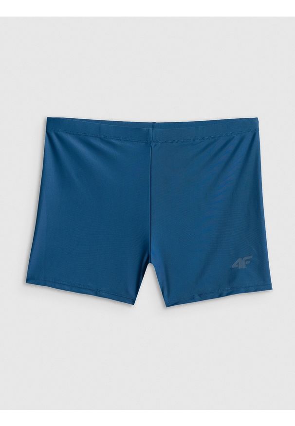 4f - 4F Kąpielówki męskie - turkusowe M. Kolor: turkusowy. Materiał: skóra, materiał