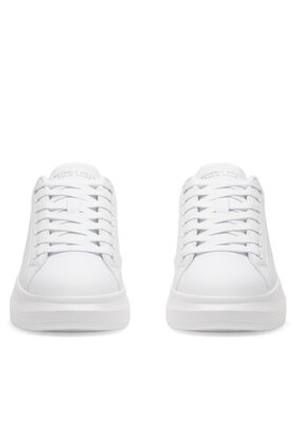 Beverly Hills Polo Club Sneakersy SK-09001 Biały. Kolor: biały. Materiał: skóra