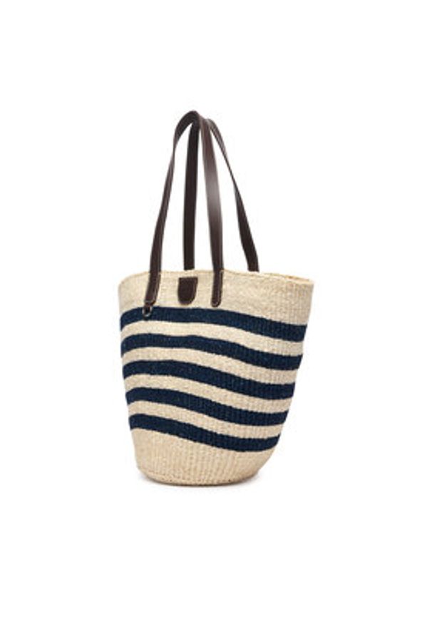 Weekend Max Mara Torebka 2615511015650 Granatowy. Kolor: niebieski. Materiał: skórzane, zamszowe