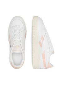Reebok Sneakersy Club C Double Revenge 100033101 Écru. Materiał: skóra. Model: Reebok Club