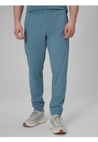 4f - 4F Spodnie treningowe szybkoschnące męskie - granatowe M. Kolor: niebieski. Sport: fitness #2