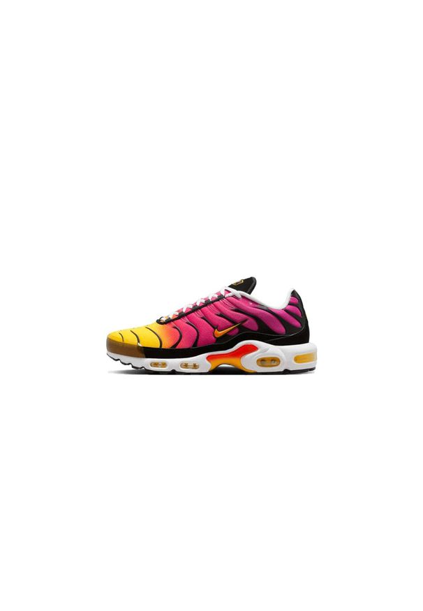 Nike - Buty do chodzenia dla dorosłych Air Max Plus Yellow Pink Gradient. Kolor: żółty. Wzór: gradientowy. Model: Nike Air Max. Sport: turystyka piesza