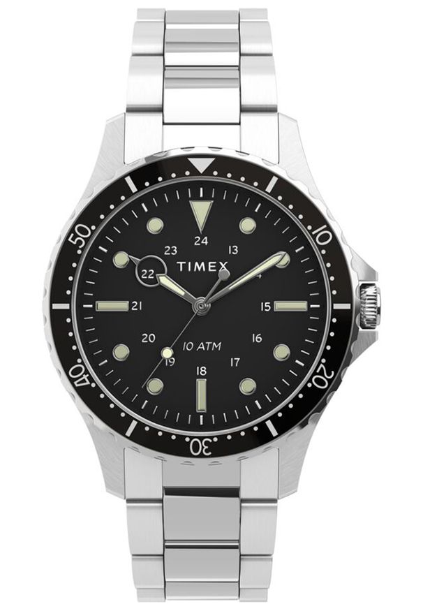 Timex - TIMEX ZEGAREK Navi TW2U10800. Rodzaj zegarka: analogowe. Materiał: materiał. Styl: młodzieżowy