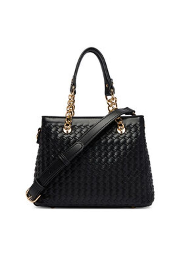 VALENTINO - Valentino Torebka Gea VBS9UC06 Czarny. Kolor: czarny. Materiał: skórzane