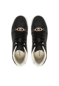 Liu Jo Sneakersy Kiki BA6063 PX246 Czarny. Kolor: czarny. Materiał: skóra #6