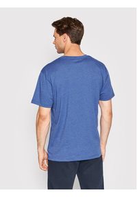 New Balance T-Shirt MT21901 Niebieski Relaxed Fit. Kolor: niebieski. Materiał: bawełna