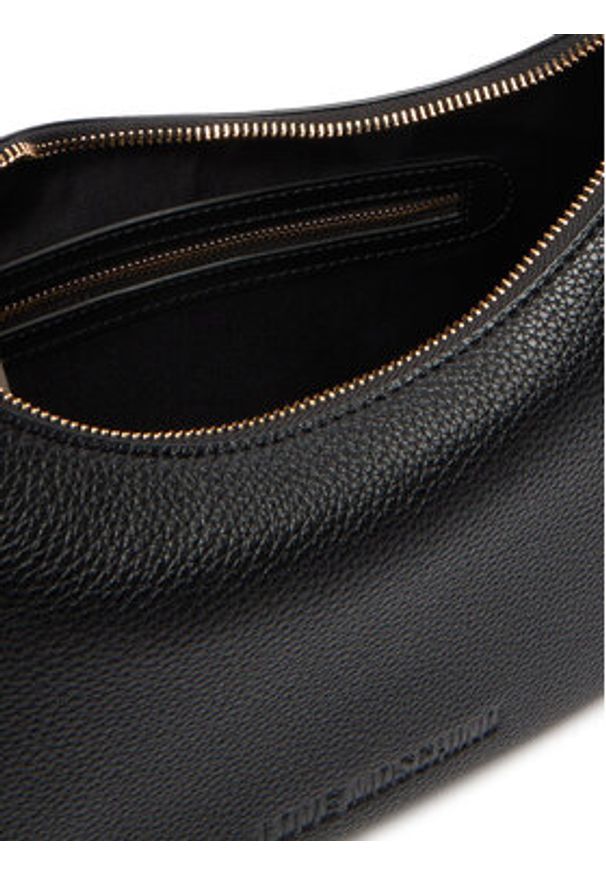 Love Moschino - LOVE MOSCHINO Torebka JC4018PP1OLT0000 Czarny. Kolor: czarny. Materiał: skórzane