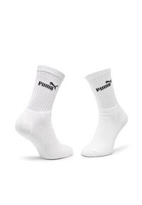 Puma Zestaw 3 par wysokich skarpet unisex 907934 r. 35/38 Biały. Kolor: biały. Materiał: materiał