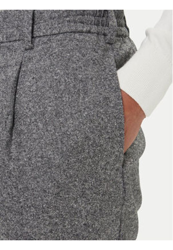 TOMMY HILFIGER - Tommy Hilfiger Spodnie materiałowe Harlem MW0MW41340 Szary Regular Fit. Kolor: szary. Materiał: wełna