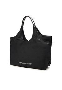 Karl Lagerfeld - KARL LAGERFELD Torebka A3W30116 Czarny. Kolor: czarny. Materiał: skórzane #4