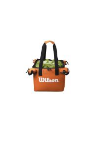 Torba na kółkach Wilson Teaching Cart. Kolor: pomarańczowy. Sport: tenis, fitness