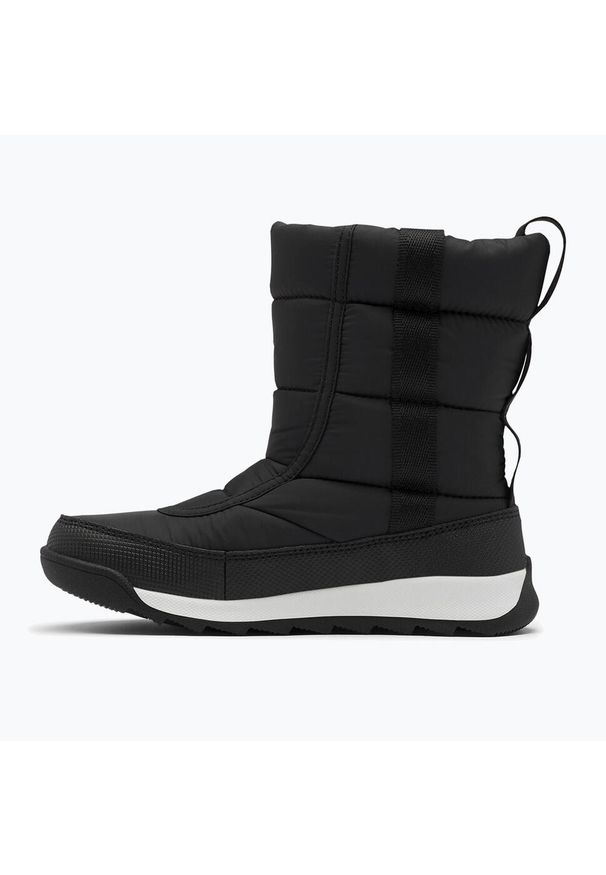 sorel - Śniegowce juniorskie Sorel Outh Whitney II Puffy Mid. Kolor: czarny. Sezon: zima. Styl: sportowy