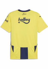 Puma - Męska koszulka domowa Fenerbahçe SK 24/25 PUMA Speed Yellow Blue Violet. Kolor: niebieski, żółty, wielokolorowy