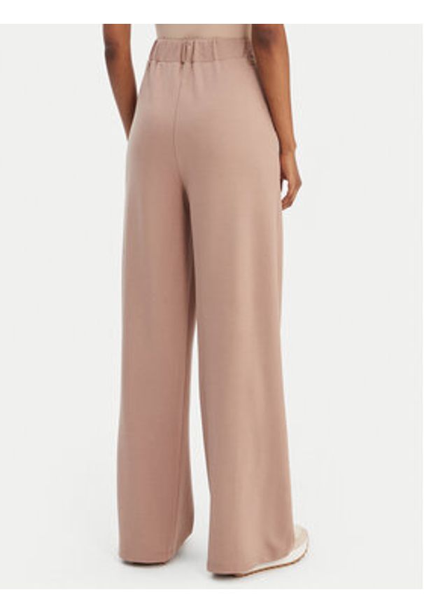 Liu Jo Sport Spodnie dresowe TA6026 JS182 Brązowy Relaxed Fit. Kolor: brązowy. Materiał: wiskoza