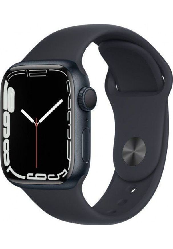APPLE - Smartwatch Apple Watch 7 GPS 41mm Czarny (MKMX3WB/A). Rodzaj zegarka: smartwatch. Kolor: czarny
