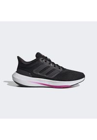 Adidas - Buty Ultrabounce. Kolor: czarny, różowy, wielokolorowy. Materiał: materiał. Sport: bieganie
