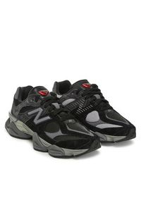 New Balance Sneakersy U9060BLK Czarny. Kolor: czarny. Materiał: zamsz, skóra #6