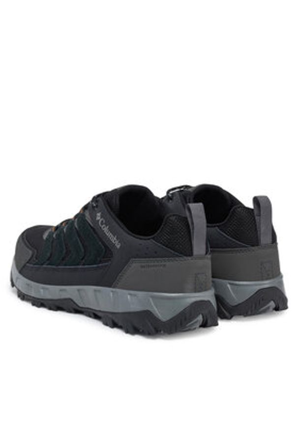 columbia - Columbia Trekkingi Strata Trail Low Wp 2076891 Czarny. Kolor: czarny. Materiał: zamsz, skóra. Sport: turystyka piesza