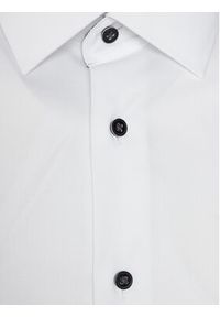 Eterna Koszula 4060/X14P Biały Modern Fit. Kolor: biały. Materiał: bawełna #3