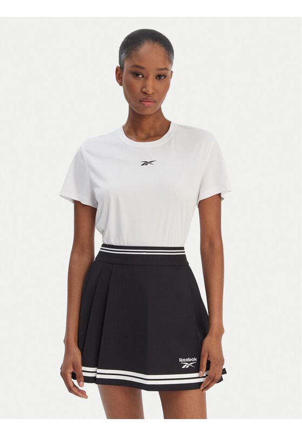 Reebok T-Shirt Essential RK25608CCW Biały Regular Fit. Kolor: biały. Materiał: syntetyk