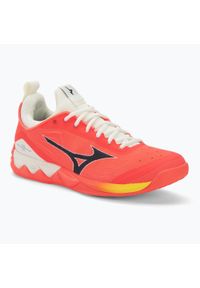 Buty do siatkówki Mizuno Wave Luminous 2. Kolor: wielokolorowy, czarny, czerwony. Model: Mizuno Wave. Sport: siatkówka