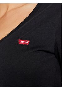 Levi's® T-Shirt Perfect Tee 85341-0003 Czarny Regular Fit. Kolor: czarny. Materiał: bawełna #4