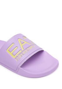 EA7 Emporio Armani Klapki 7X000108 AF15118 MZ628 Fioletowy. Kolor: fioletowy. Materiał: syntetyk #4