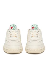 Reebok Sneakersy EO-CLUB C 85 VINTAGE 100007797 Écru. Materiał: skóra. Model: Reebok Club #3