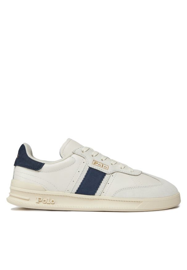 Polo Ralph Lauren Sneakersy Htr Aera 804936609001 Biały. Kolor: biały. Materiał: skóra