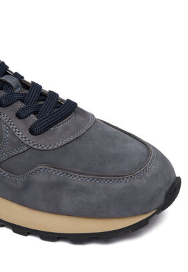 Voile Blanche Sneakersy Paris Race Man W 2018750-07 Granatowy. Kolor: niebieski. Materiał: zamsz, skóra