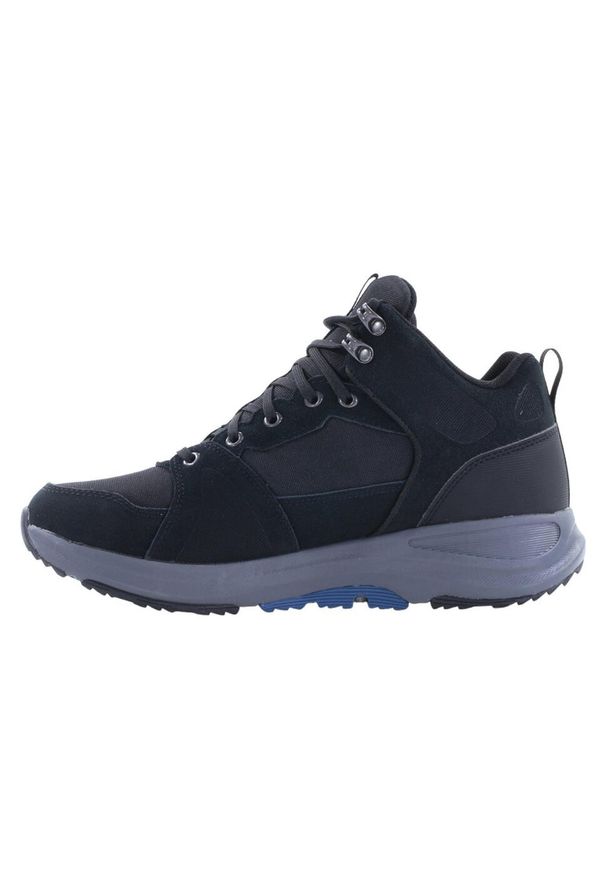 skechers - Buty na co dzień męskie SKECHERS GO WALK OUTDOOR skóra. Okazja: na co dzień. Kolor: czarny. Materiał: skóra. Szerokość cholewki: normalna. Sport: outdoor