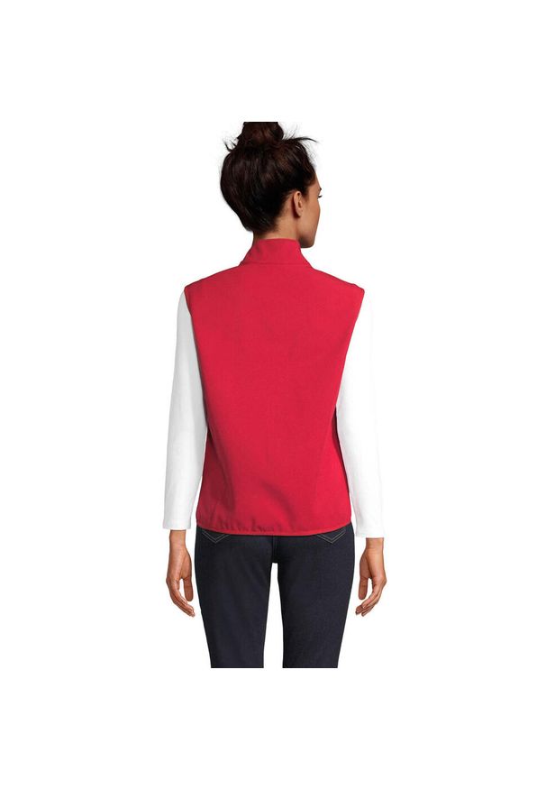 SOL'S - Damska kurtka bez rękawów Sol's Falcon Bw. Kolor: czerwony. Długość rękawa: bez rękawów