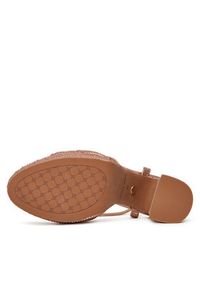 Nine West Sandały S3SH005-01A Różowy. Kolor: różowy. Materiał: materiał #4