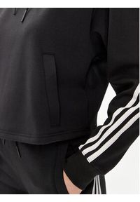 Adidas - adidas Bluza Future Icons 3-Stripes IP1533 Czarny Loose Fit. Kolor: czarny. Materiał: bawełna, syntetyk #5