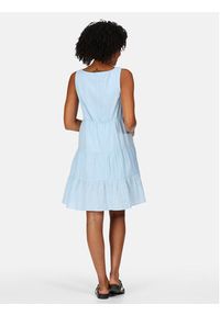 Regatta Sukienka letnia Zariah RWD060 Błękitny Regular Fit. Kolor: niebieski. Materiał: bawełna. Sezon: lato #4