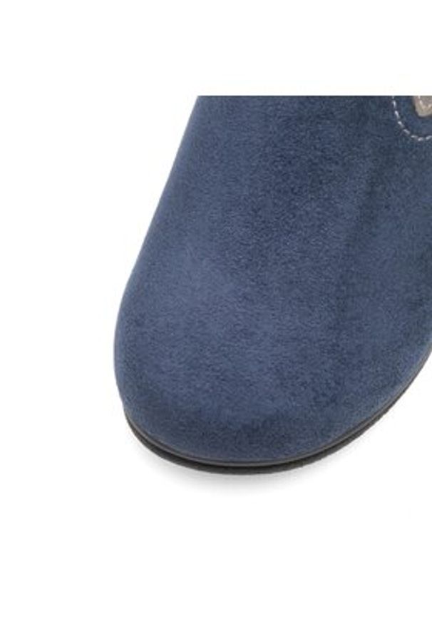 Inblu Kapcie POC90100 Granatowy. Kolor: niebieski. Materiał: materiał