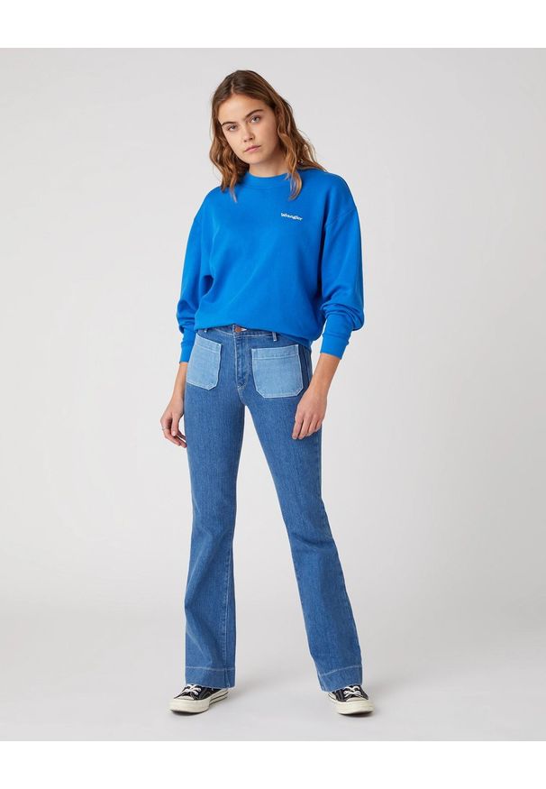Wrangler - SPODNIE DAMSKIE WRANGLER FLARE DANCING QUEEN W233ZU312 112127862